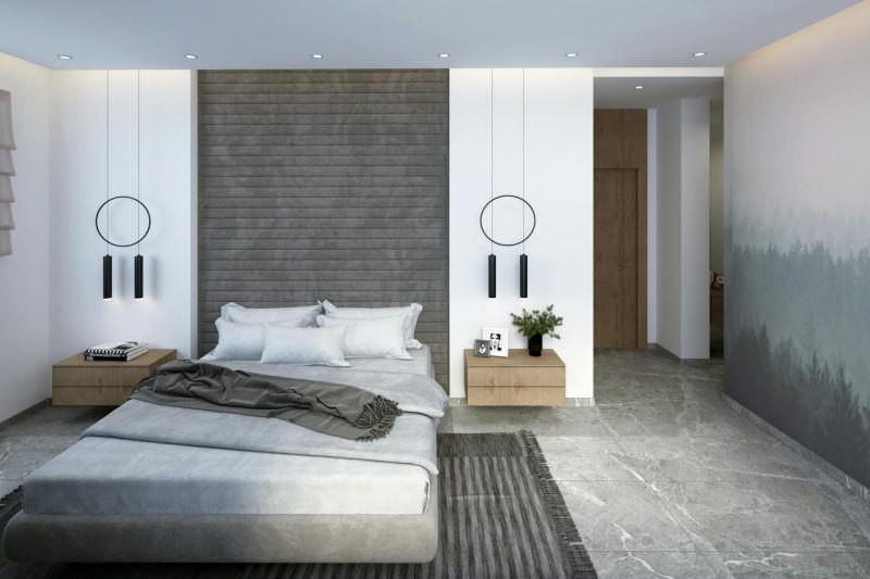 Blog 2 Explore a sleek and minimalist bedroom interior with stylish